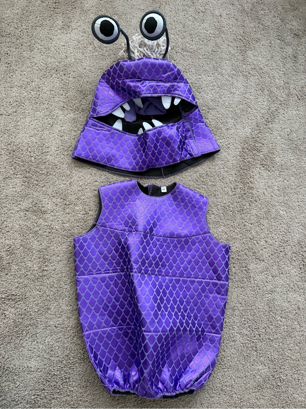 Monsters inc boo costume kids medium (size 8)